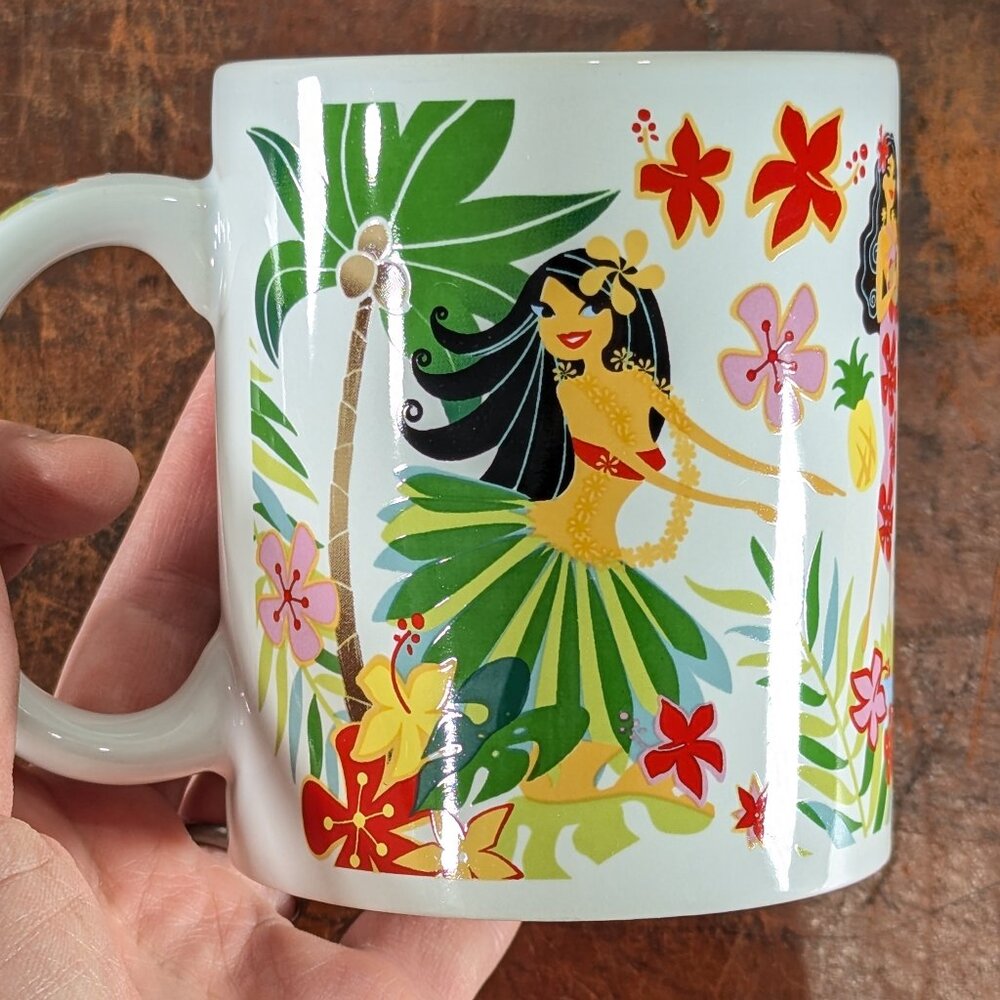 Island Hula Honeys Hawaii Dancers mug ABC Stores